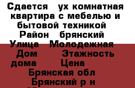 Сдается 2-ух комнатная квартира с мебелью и бытовой техникой › Район ­ брянский › Улица ­ Молодежная › Дом ­ 8 › Этажность дома ­ 4 › Цена ­ 9 000 - Брянская обл., Брянский р-н, Мичуринский п. Недвижимость » Квартиры аренда   . Брянская обл.